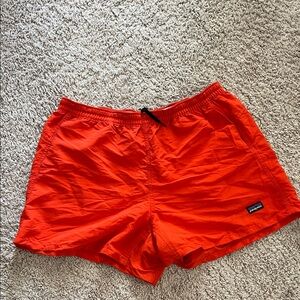 Patagonia Orange Shorts
